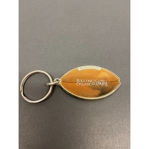 Vintage Billings Oklahoma Metal Keychain Souvenir